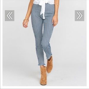 Show Me Your MuMu Striped Pants